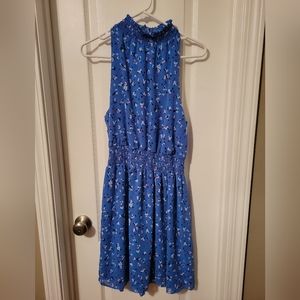 Blue Floral Dress